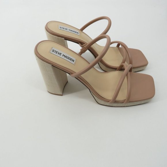 Steve Madden JoJo Women's Tan Slip On Sandal Size 11 NIB $100 - Picture 6 of 8